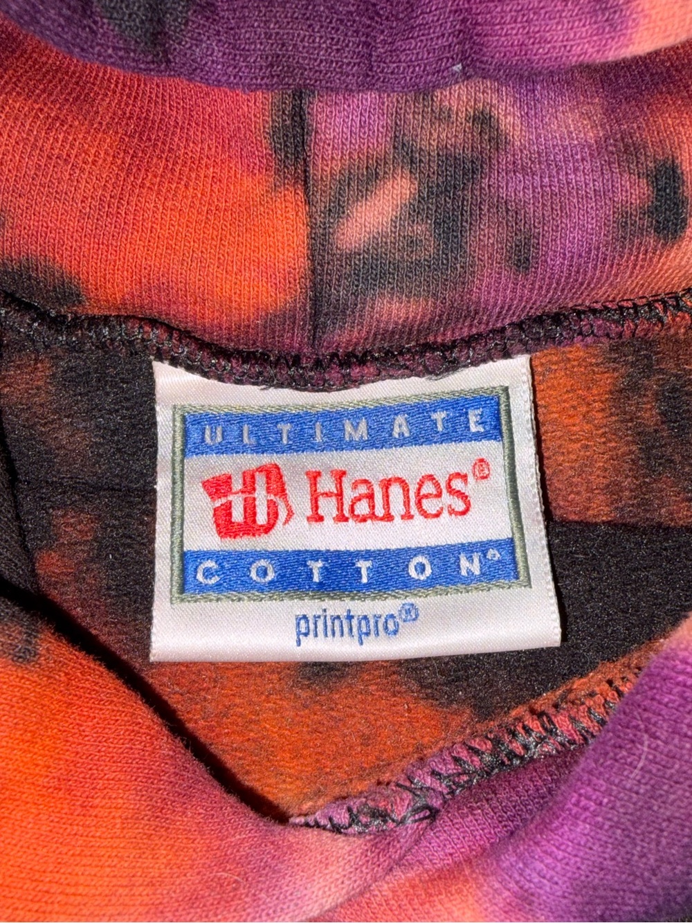NWOT Tie-Dye Sweatshirt Front Pocket Hoodie - Picture 5 of 6